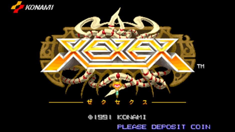 Xexex screenshot