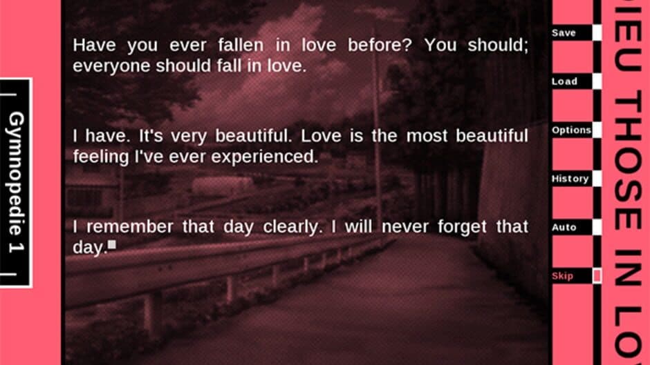 Adieu Those In Love screenshot
