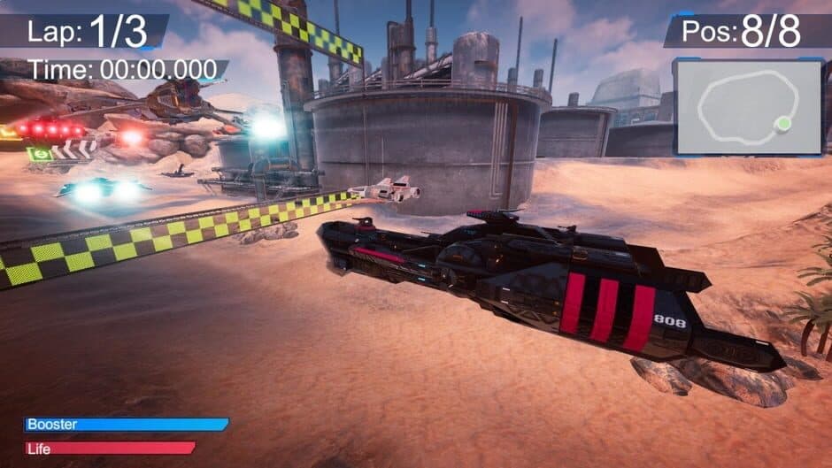 Sci-Fi Racer Simulator screenshot