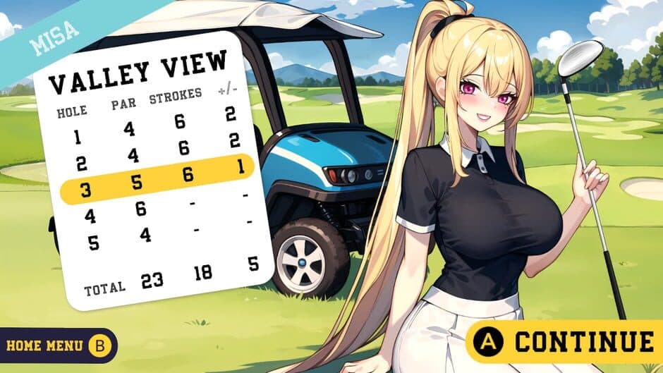 Hentai Golf screenshot