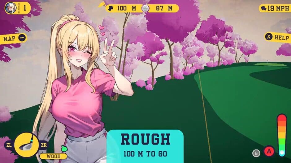 Hentai Golf screenshot