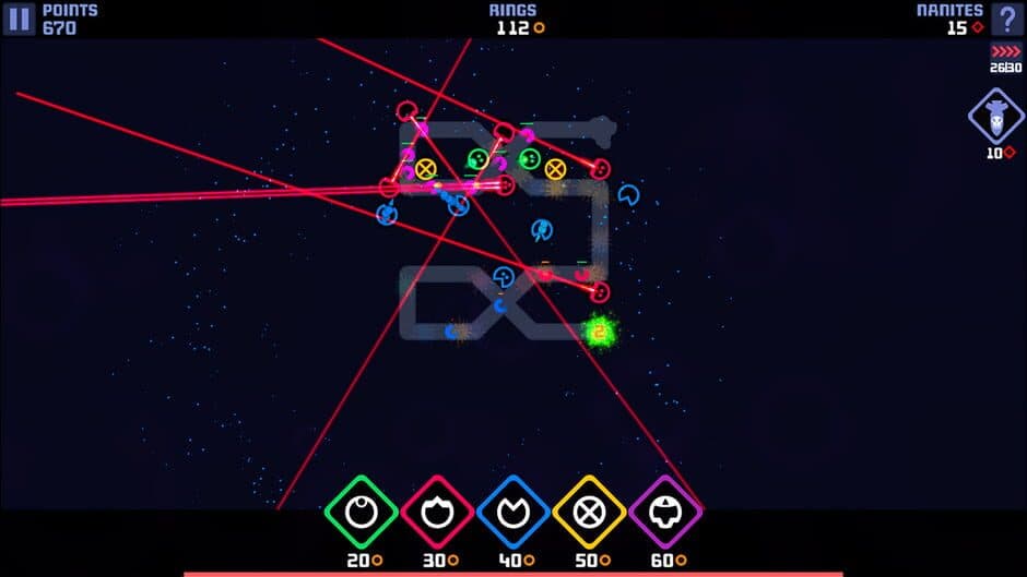 Colony Defense: The Ultimate Minimalist Tower Base Defense Game screenshot