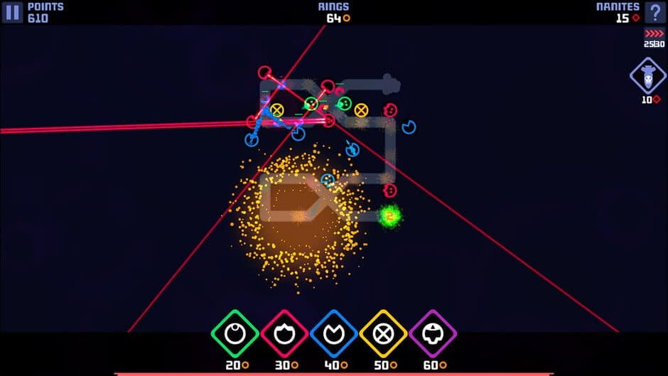 Colony Defense: The Ultimate Minimalist Tower Base Defense Game screenshot