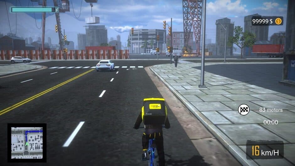 Bike Courier: Bistro Express Delivery screenshot