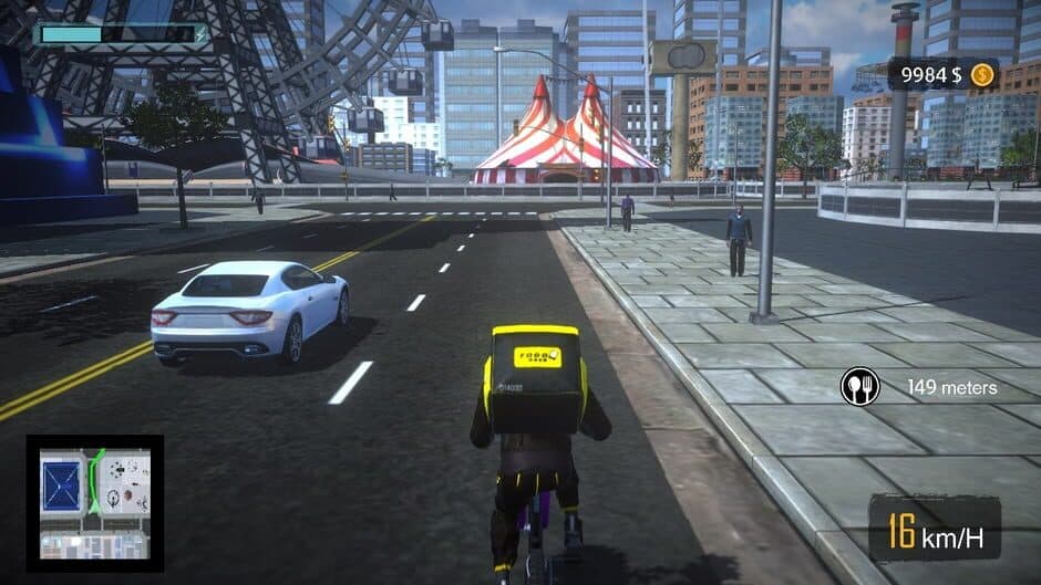 Bike Courier: Bistro Express Delivery screenshot