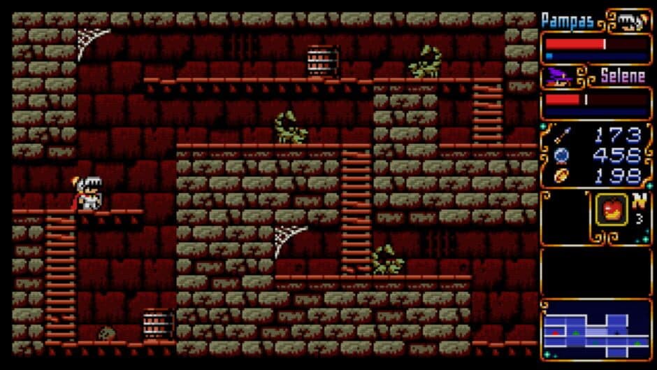 Pampas & Selene: The Maze of Demons screenshot
