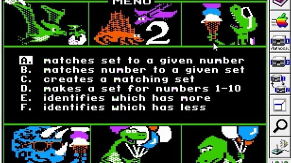 Mathosaurus screenshot