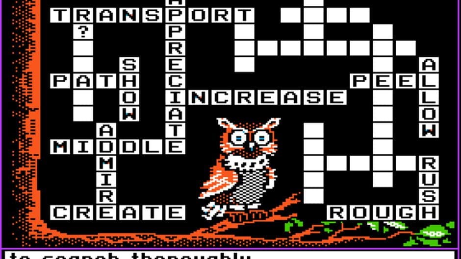 Oliver's Crosswords screenshot