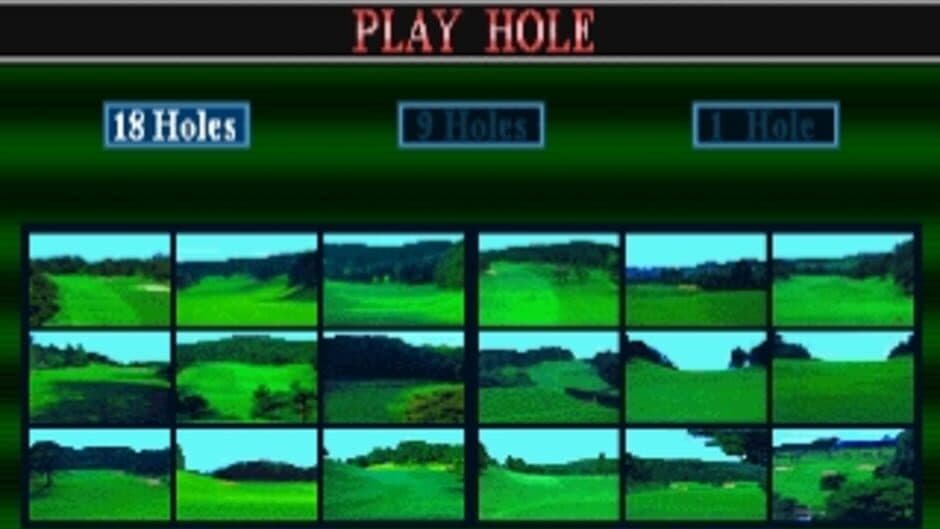 Big Challenge Golf: Tokyo Yomiuri Country Club-hen screenshot
