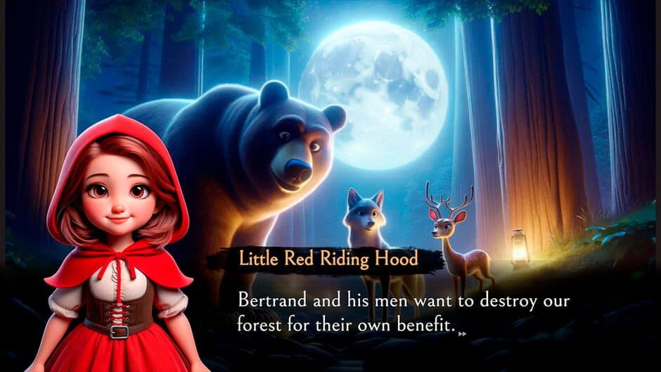 Little Red Riding Hood: Wonder Animals screenshot
