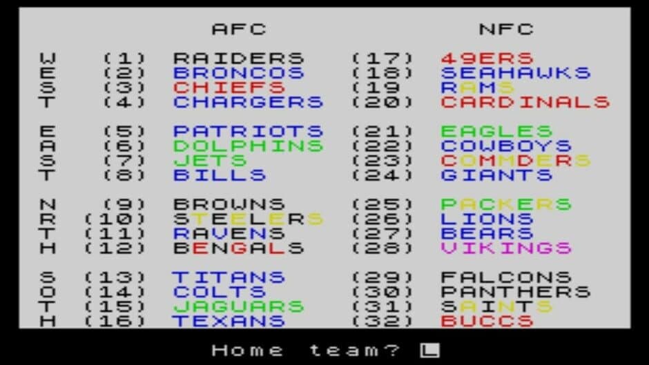Speed NFL screenshot