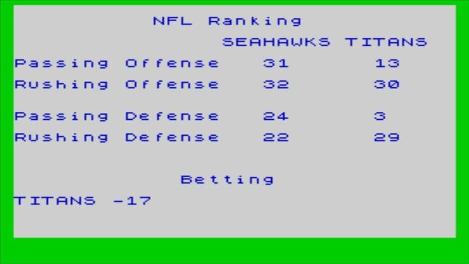 Speed NFL screenshot
