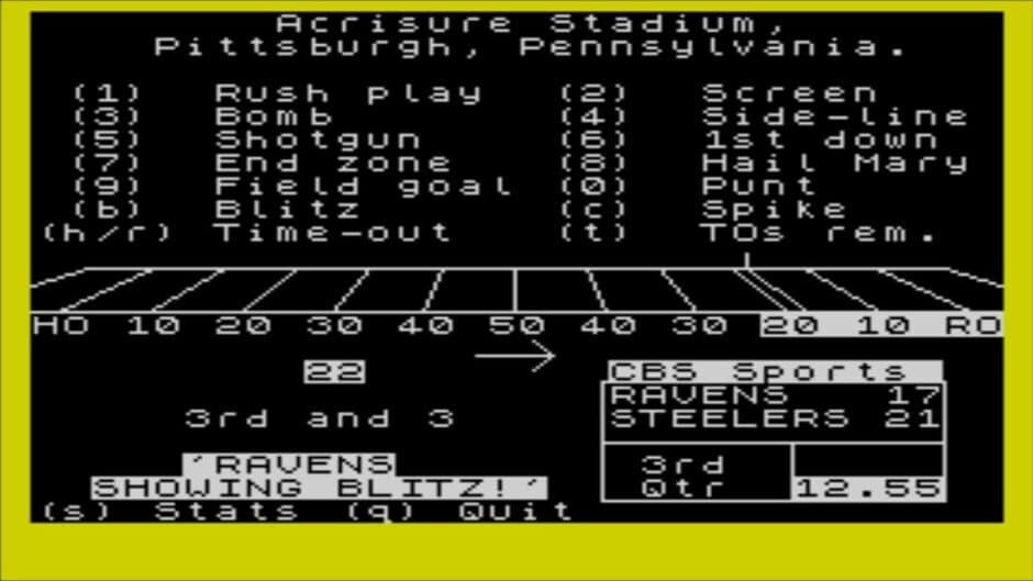 Speed NFL screenshot