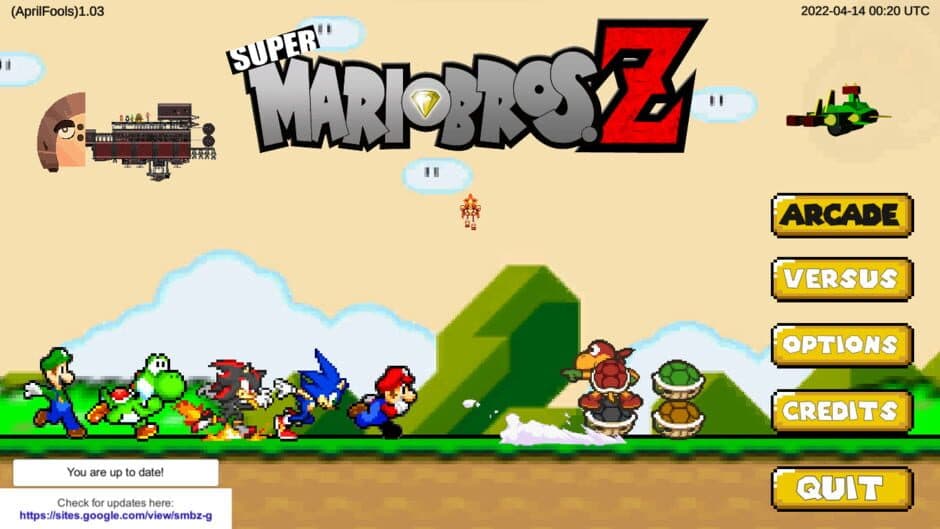 Super Mario Bros. Z: The Game screenshot