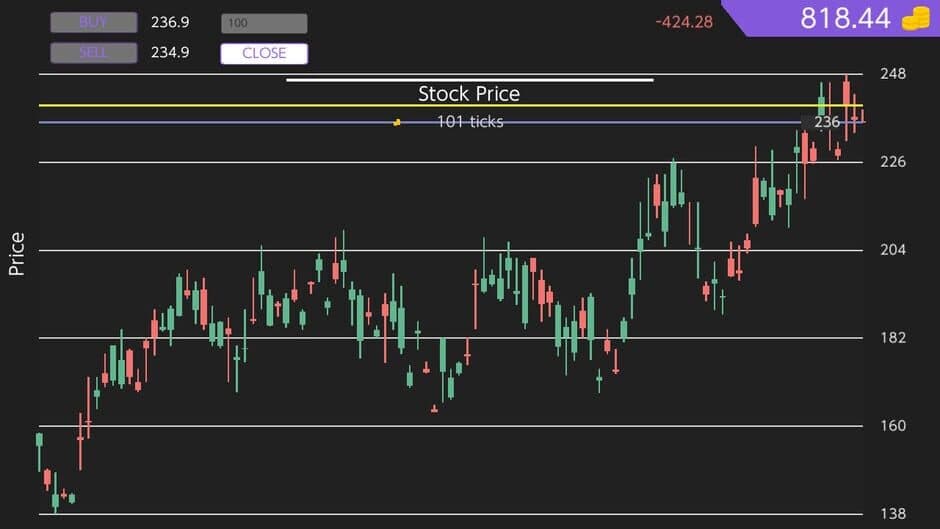Trading Simulator screenshot