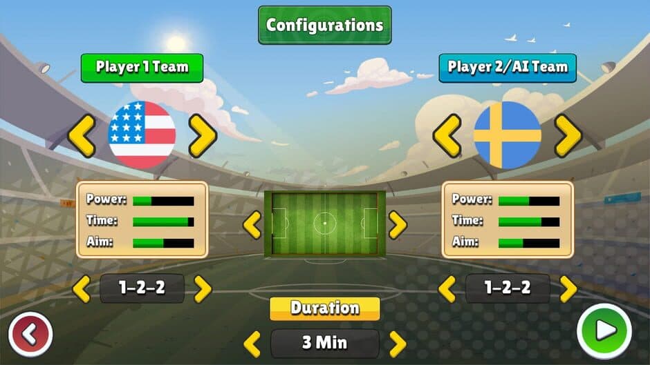 Finger Soccer League screenshot