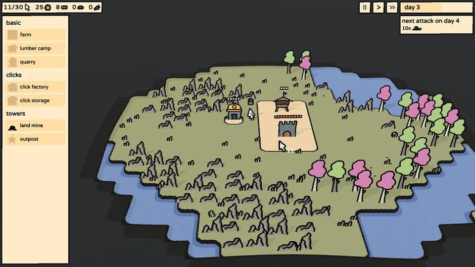 Clickyland screenshot