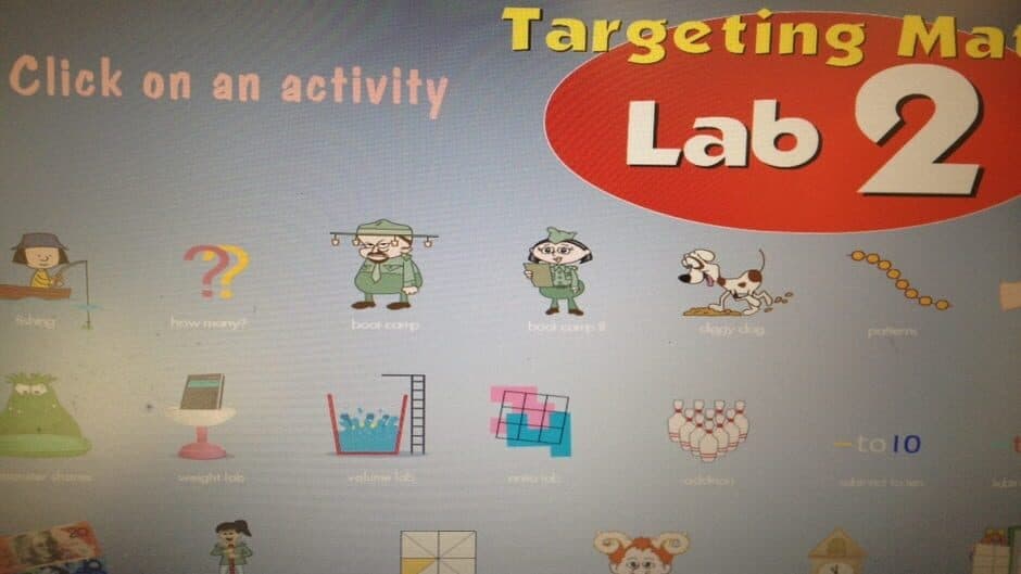 Targeting Maths Lab 2 screenshot