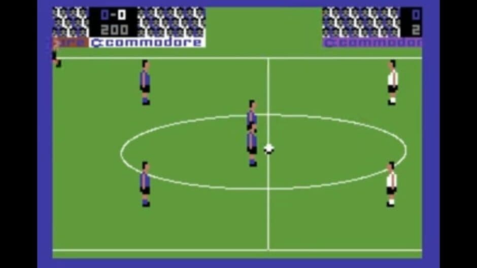 Commodore's International Soccer screenshot