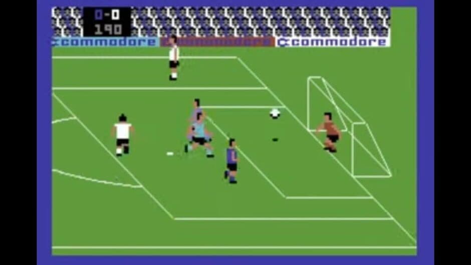 Commodore's International Soccer screenshot