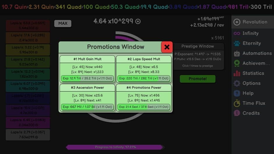 Revolution Idle screenshot