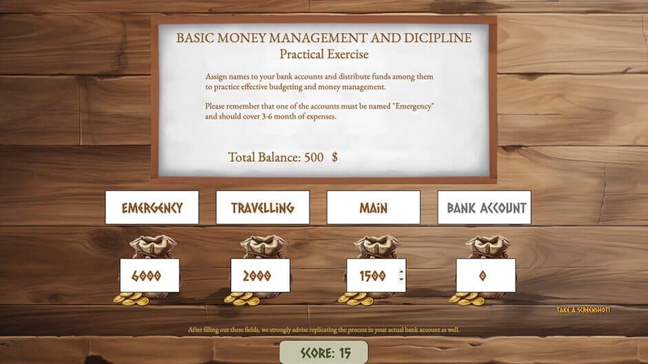 Wealth Project screenshot