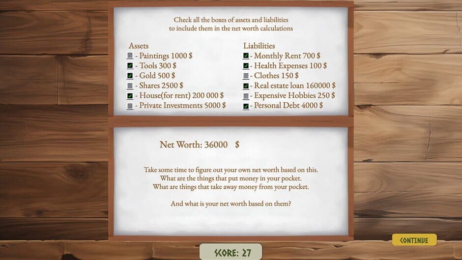 Wealth Project screenshot