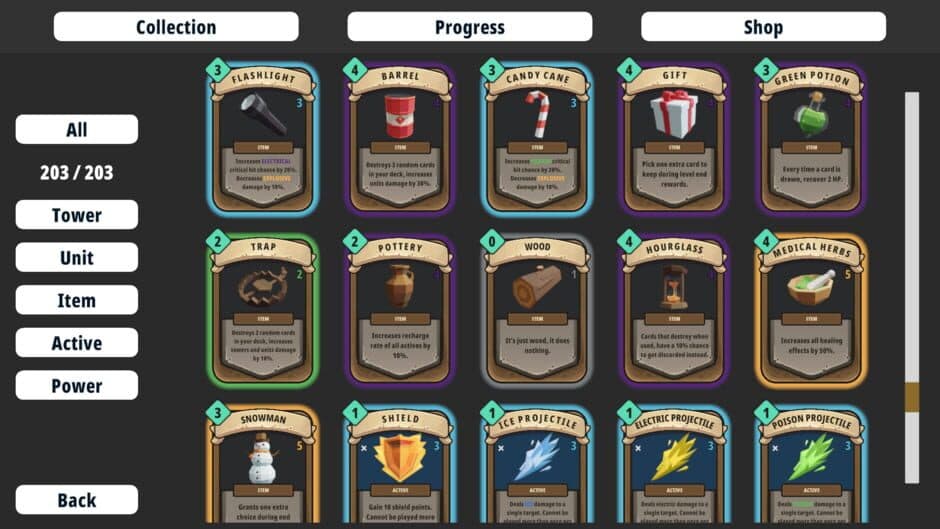 Cards and Towers screenshot