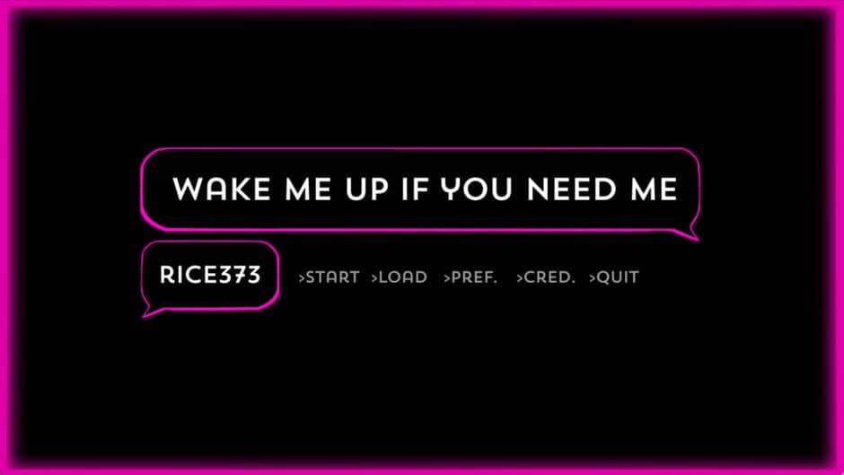 Wake Me Up If You Need Me screenshot