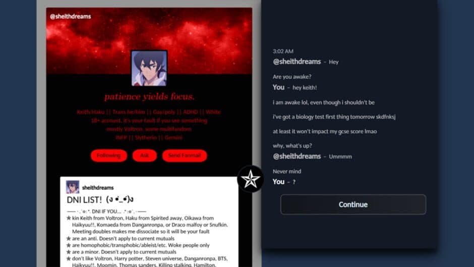 Schoolnight, 3am screenshot