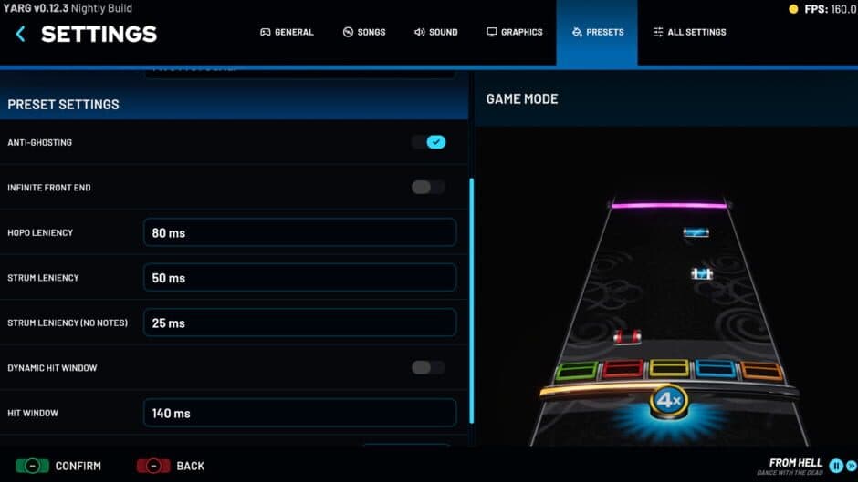 YARG screenshot