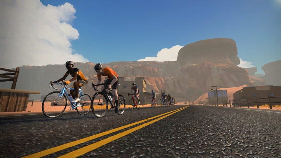 Zwift screenshot