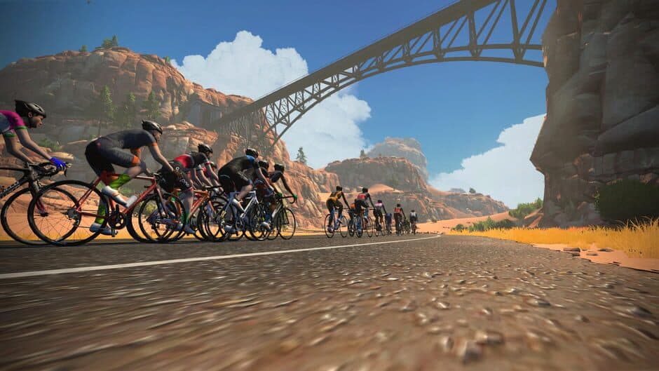 Zwift screenshot