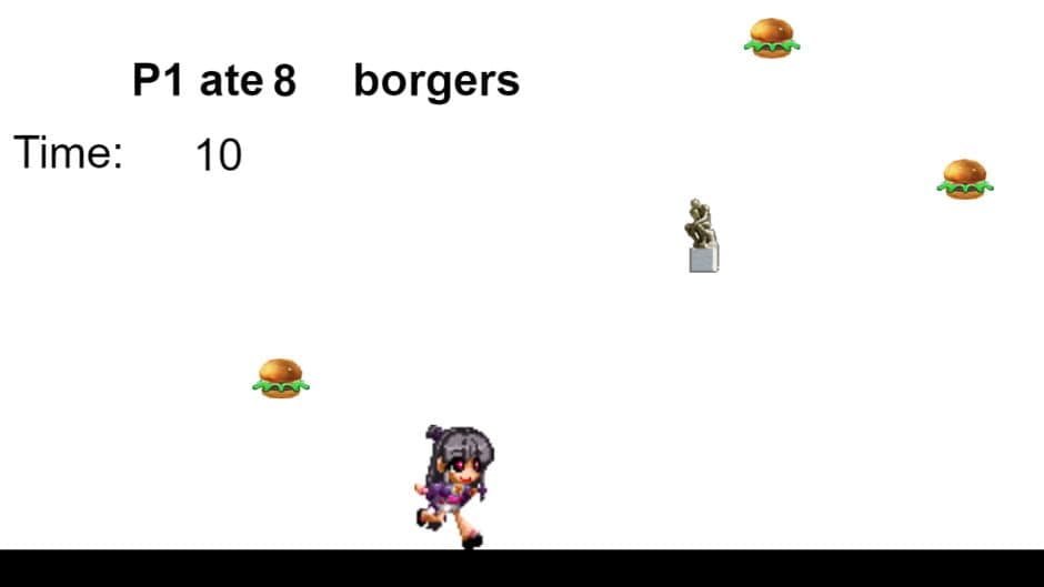 Maya Fey's Borger Eating Simulator screenshot
