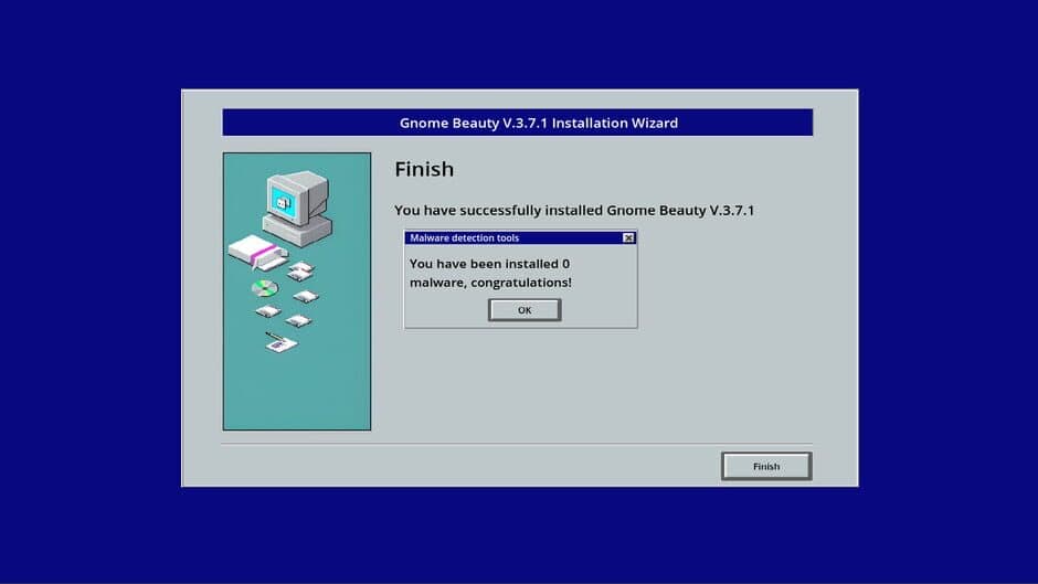 Malware screenshot