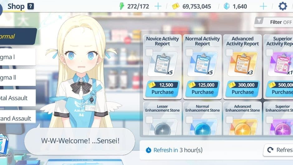 Blue Archive screenshot