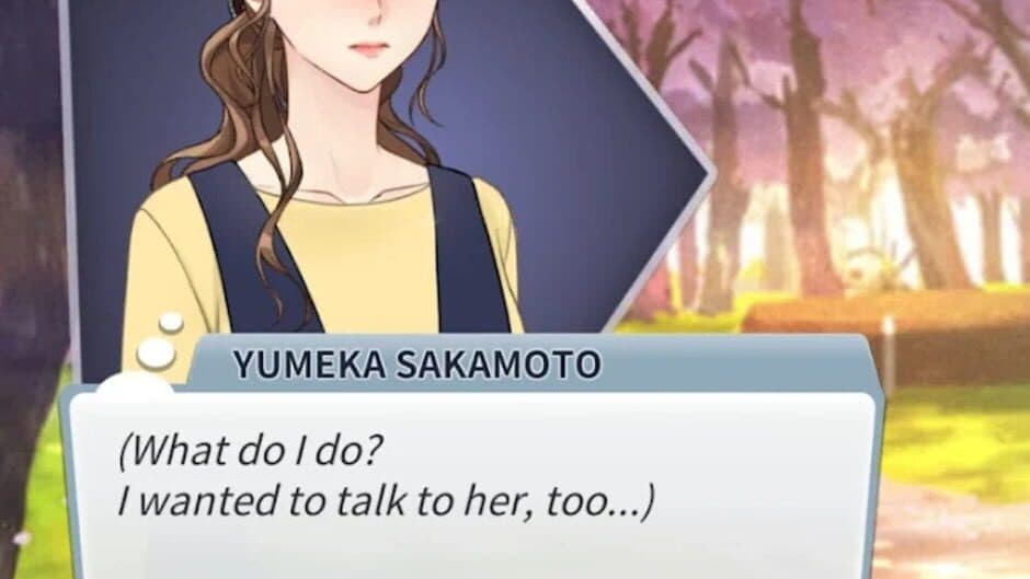 Under a Tree with Cherry Blossoms: Love with One's Back screenshot