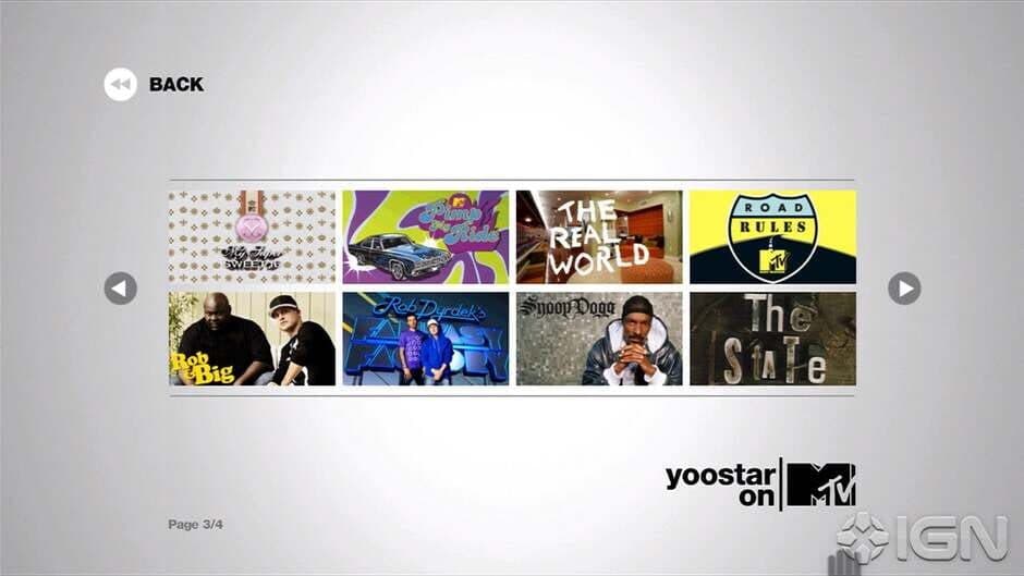 Yoostar on MTV screenshot