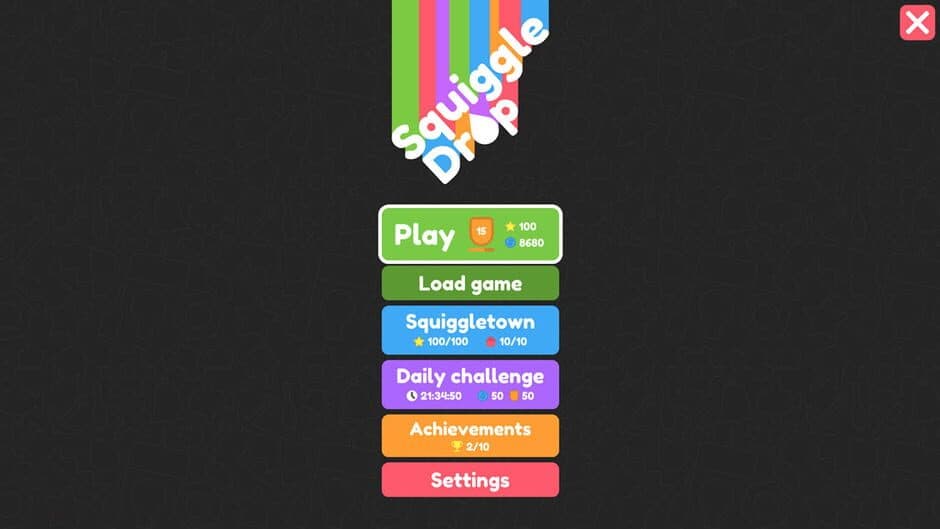 Squiggle Drop screenshot