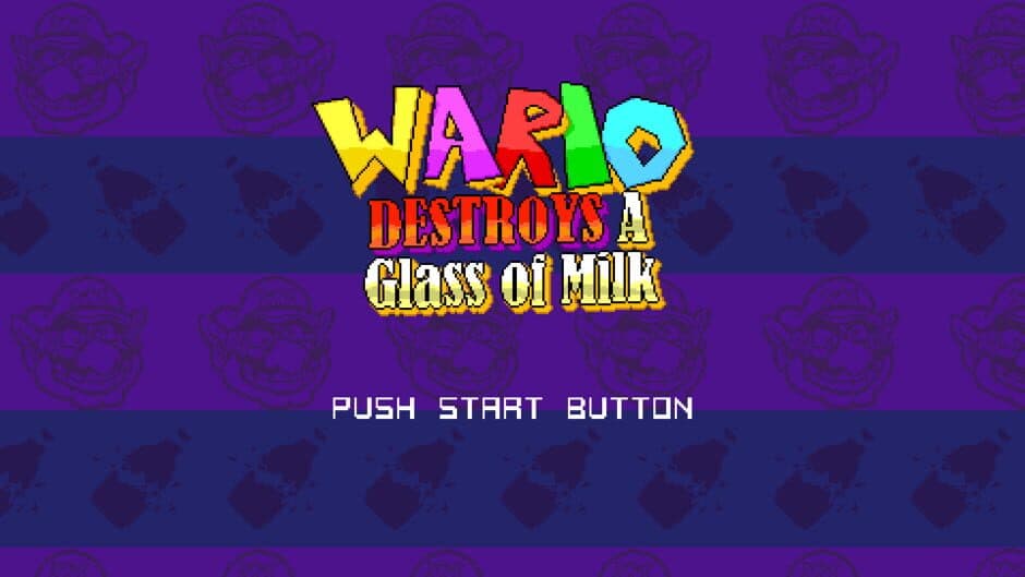 Wario Destroys A Glass of Milk screenshot