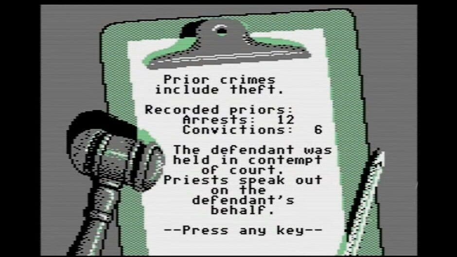 Crime and Punishment screenshot