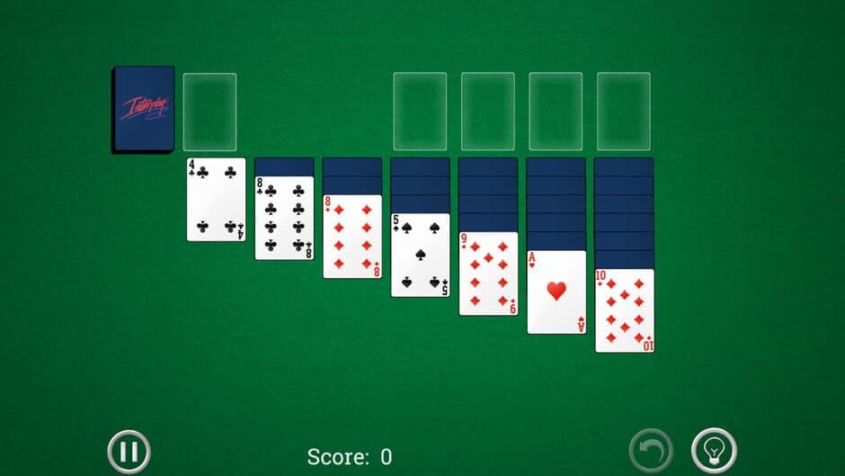 Interplay Klondike Solitaire screenshot
