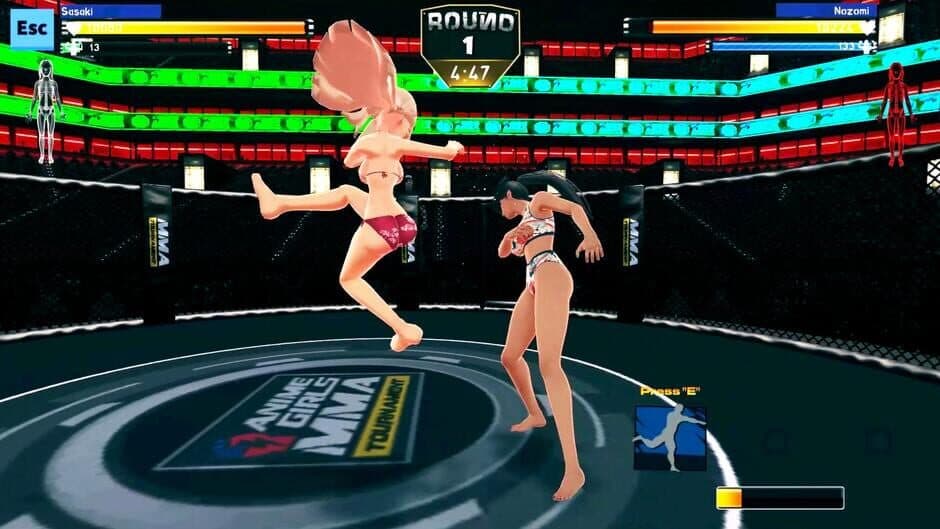 Anime Girls: MMA Tournament screenshot