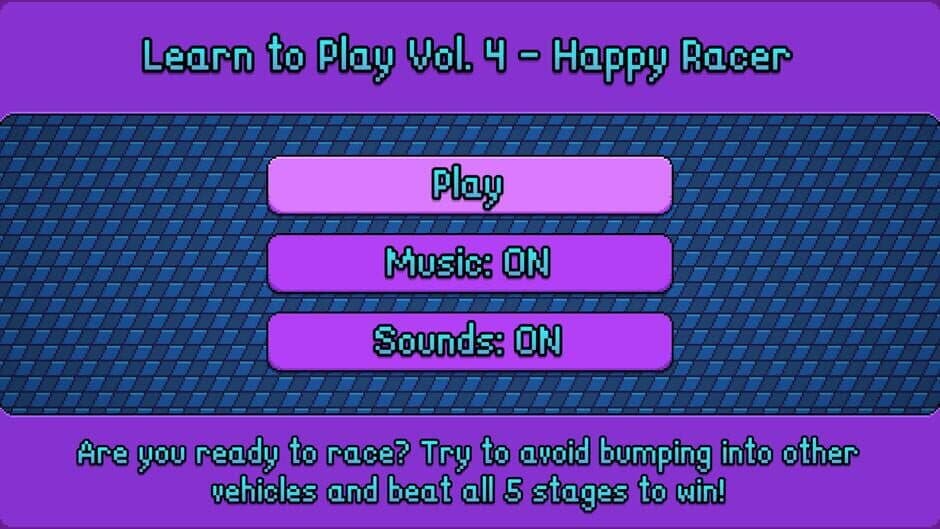 Learn to Play Vol. 4: Happy Racer screenshot