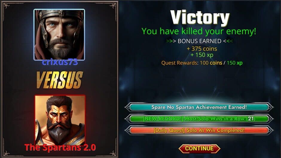 For the Glory of Gods TCG screenshot