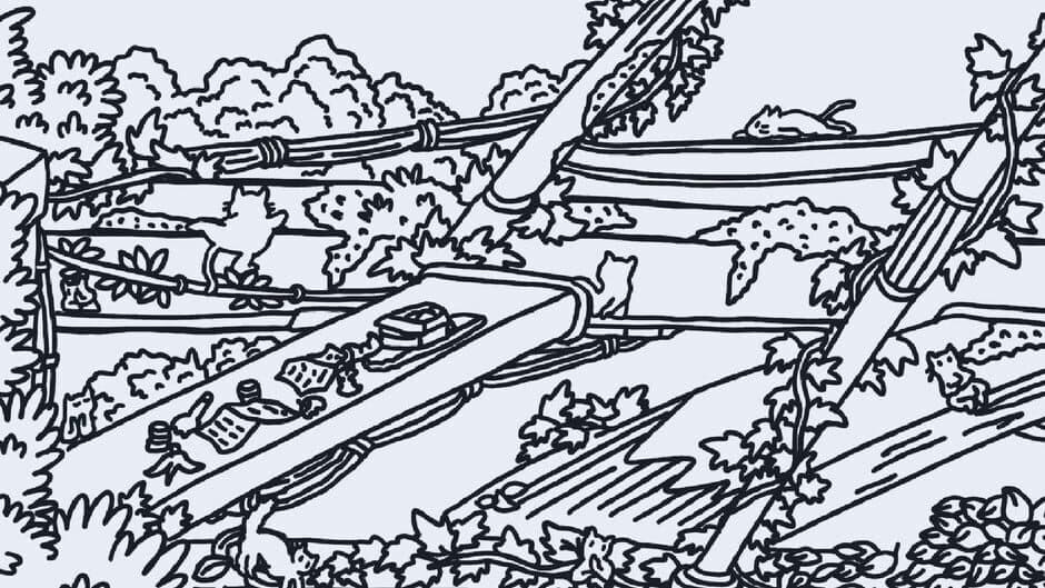 Hidden Cats In Fallen Leaves Town screenshot