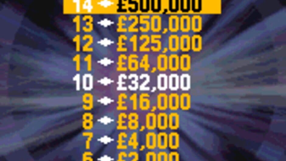 Who Wants to Be a Millionaire: Music Edition screenshot