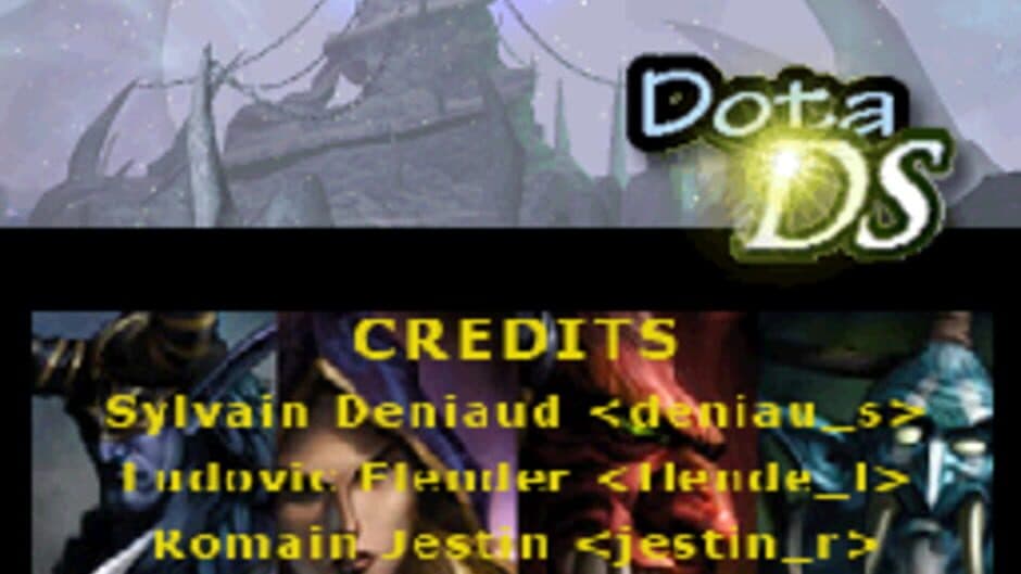 Dota DS screenshot