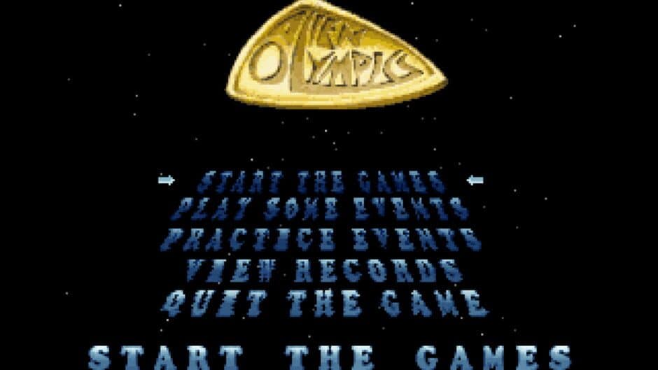 Alien Olympics screenshot