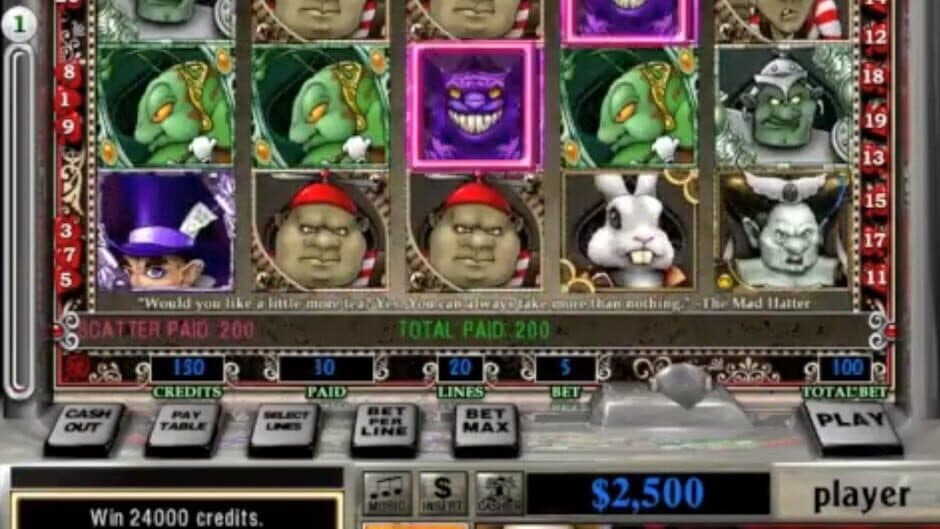 Slot Quest: Alice in Wonderland screenshot